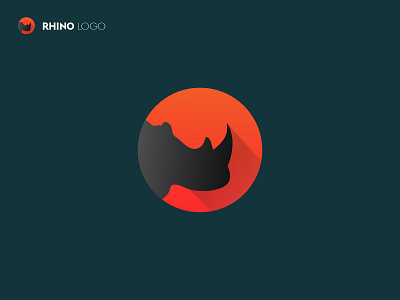 rhino logo icon app barnding best logo best shot brand identity creative graphic design icon iconic logo logo logo design logotype minimal modern modern logo redesign rhino logo rhinos typography vector