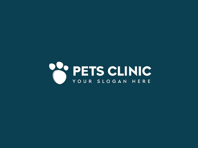 Pets clinic logo |  veterinary hospital | clinic logo
