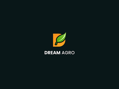 D letter agro and feed business logo