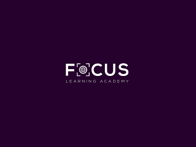 focus academy logo design