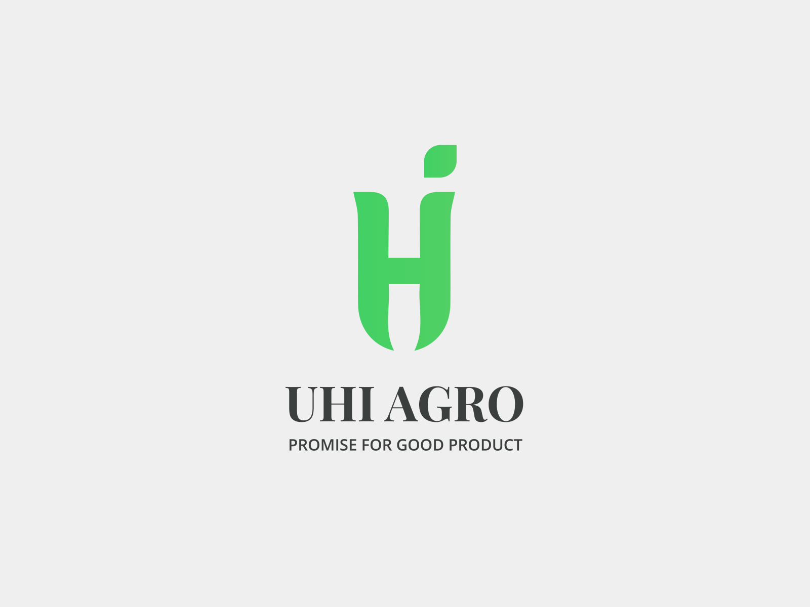 U agro industrial logo design concept by Tajulislam12 on Dribbble