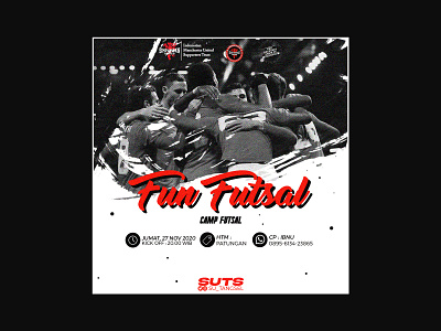 Poster Futsal branding design poster design poster sport