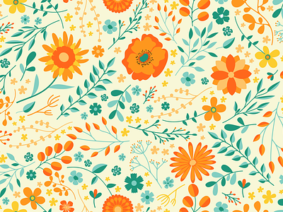 Summer Flower Pattern