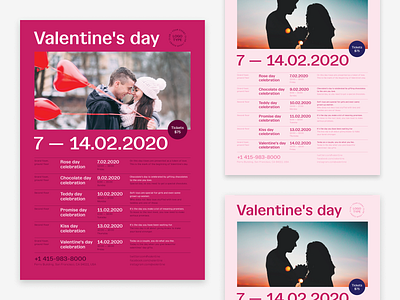 Valentine's Day Poster Template