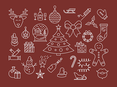 Christmas icons