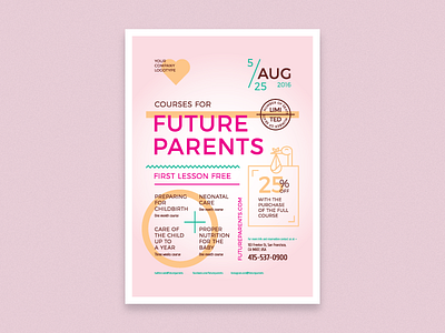 Future Parents Poster Template