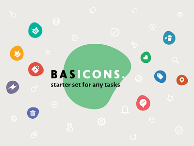 Basic — 500 Line and Solid Icons basic bundle collection icons interface line mixed set solid