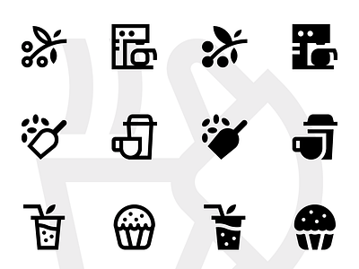 Basicons — Coffee house americano beans coffee coffee beans coffee machine coffeehouse dessert espresso house icons kettle latte mugs svg take away to go vector