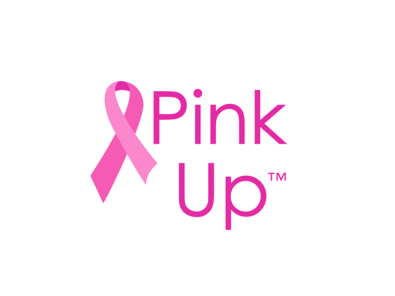 Pinkup animation breast cancer motion graphics pink up typography