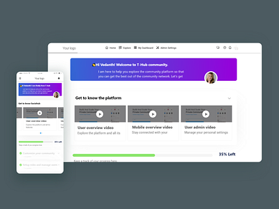 All in one Community Based SaaS Platform admin design design dribbble dxstudioz mobile ui saas saas website uidesign uiux ux