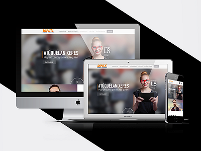 Lanix Mobile design digital ui ux web