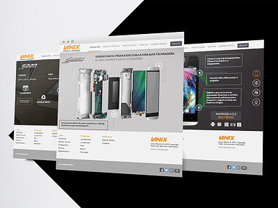 Lanixmobile design digital ui ux web