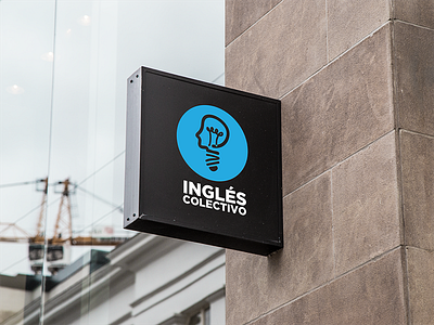 Inglés Colectivo branding design logo