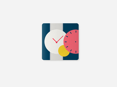 Timespice icon app icon illustration mobile watchface