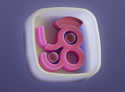 Graphene studio 3d logo render 3d animation blender branding comment design graphene graphic design icon illustration logo render ui vector