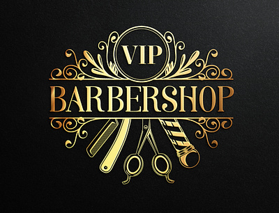 Barbershop logo design graphic design logo logo design logos