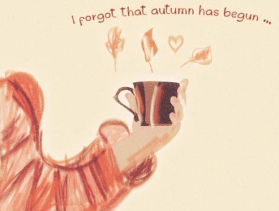 I forgot that autumn has begun 🍂