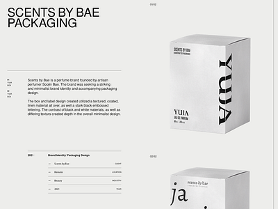 Perfume Packaging Concept