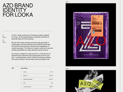 AZO Brand Identity for Looka