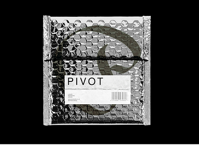 Pivot Studios - Luxury Packaging Design branding envelope graphic design luxury minimal modern packaging packaging design premium silver sticker