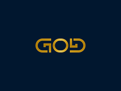 GOLD Ambigram ambigram gold highend logo logodesign logotype luxury luxury logo modern stylish