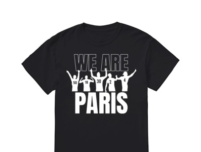 We Are Paris T Shirt Shop football sport