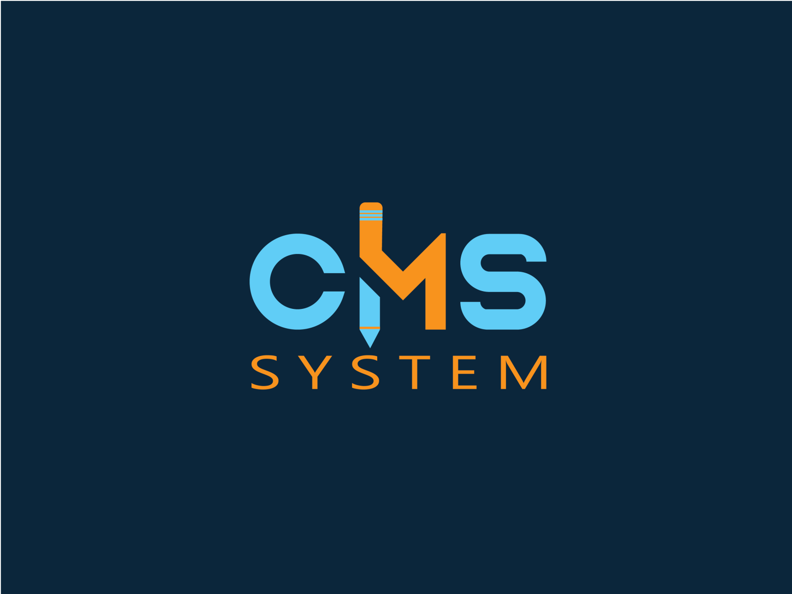 CMS logo by Shakil Ahmed on Dribbble