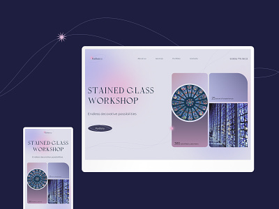Home page
for stained glass studio