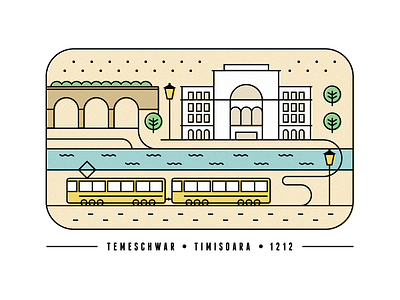 Hometown city hometown illustration timisoara vector