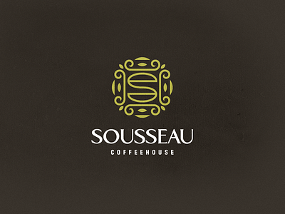 Sousseau branding coffee logo mark