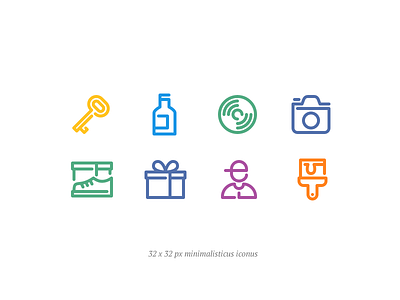 Minimal Icons icons illustration minimal vector