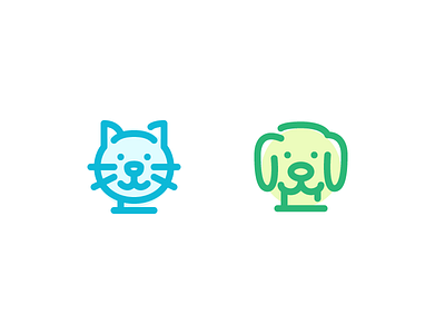 Dog And Cat cat dog icon icons