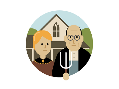 American Gothic Men Image designs, themes, templates and downloadable ...