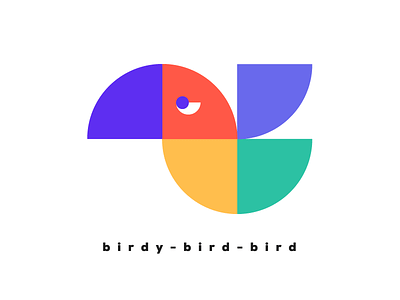 Birdy Bird Bird bird colors duhhhh illustration monday vector yeap