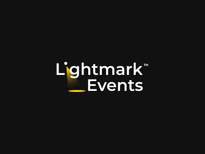 Lightmark Events brand events light lightmark logo spot
