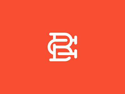 B + C brand branding logo mark