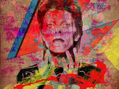 Bowie design illustration