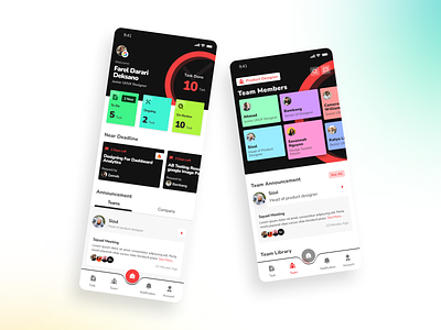 Super App for Organization annoucement app app for organization design mobile mobile design mobile task management mobile team mobile team app task task management task management app team team app ui uiux