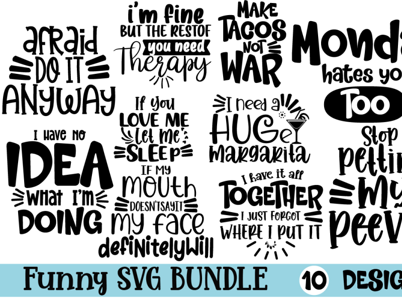 Funny Svg Bundle By Graphixmoon On Dribbble 9118