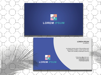 Business card visiting card