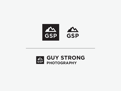 Guy Strong Logo: Night & Day (Revised) logo