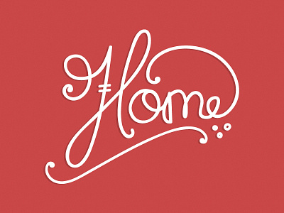 Home v.1 typography