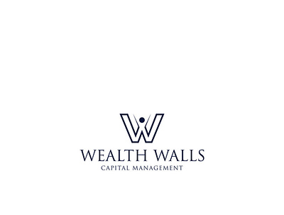 Wealth Walls branding care clean design creative creative logo design easy health healthcare healthy icon illustration illustrator logo rise up simple w letter logo w logo