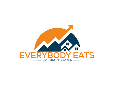 Everybody Eats Investment Group branding clean design creative creative logo credit credit repair design easy home icon illustration illustrator investing investment investments invite simple