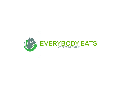 Everybody Eats Investment group branding clean design creative creative logo credit credit repair design easy home house icon illustration illustrator investing investment investments simple