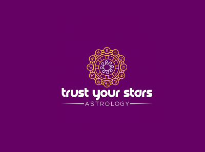 Trust your stars astrology branding clean design creative creative logo design easy icon illustration illustrator simple star stars start start up starts astrology startup startup logo startups starwars trust