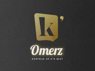 K'omerz kortrijk logo toerisme