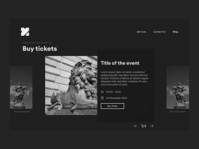 Ticket selling website