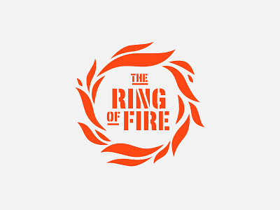 Not Quite brand cash design event fire identity johnny logo of ring tour work