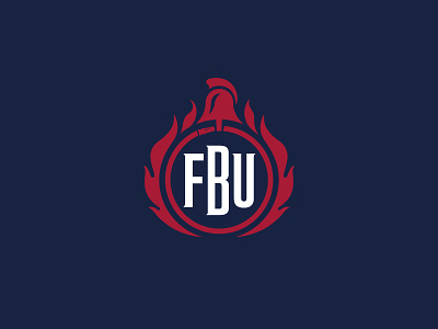 Fire Brigades Union badge brand branding brigade fire fireman hemet icon identity logo